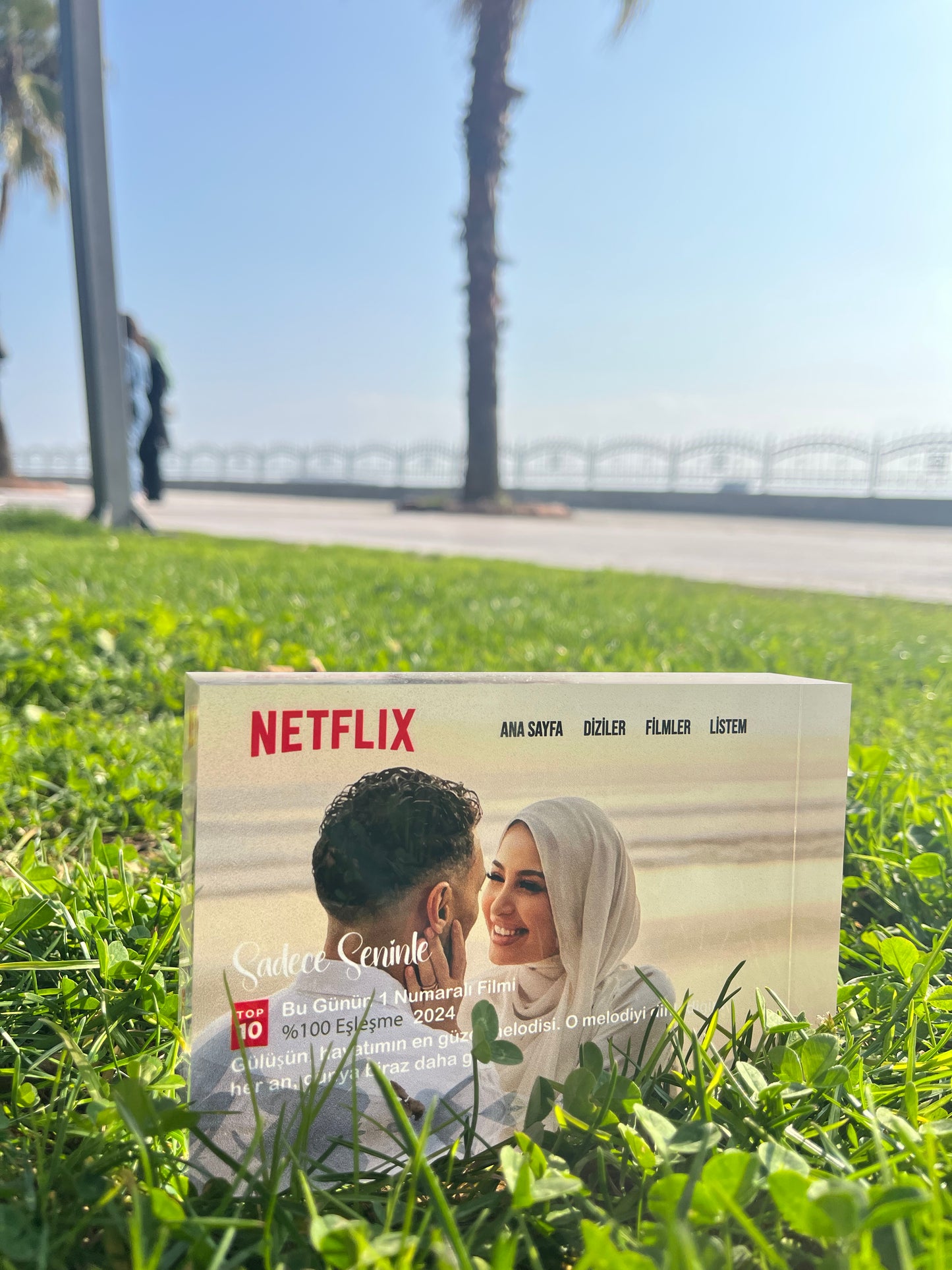 🎬 Premium Anı Plaketi Netflix Temalı 🍿✨