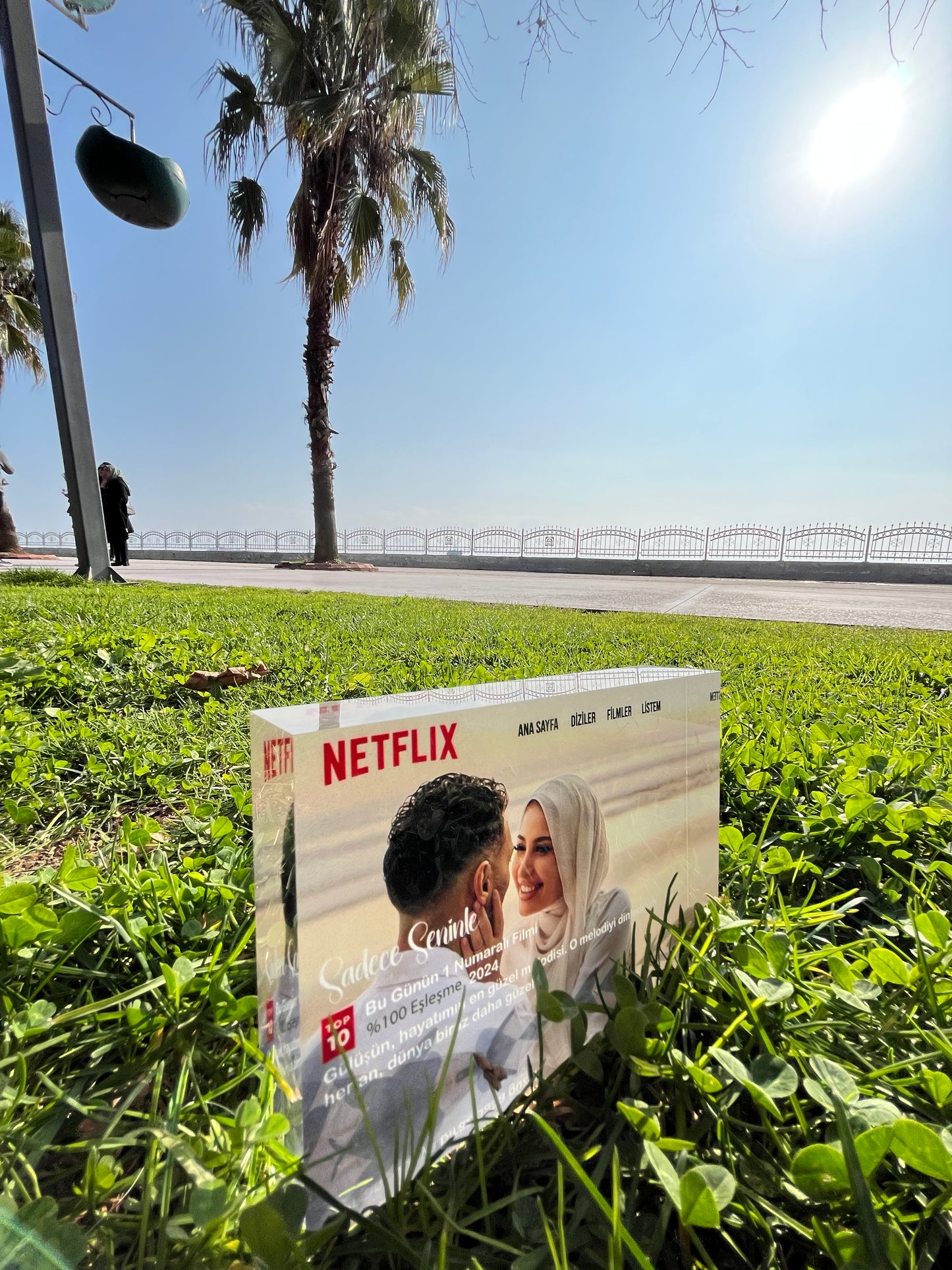 🎬 Premium Anı Plaketi Netflix Temalı 🍿✨