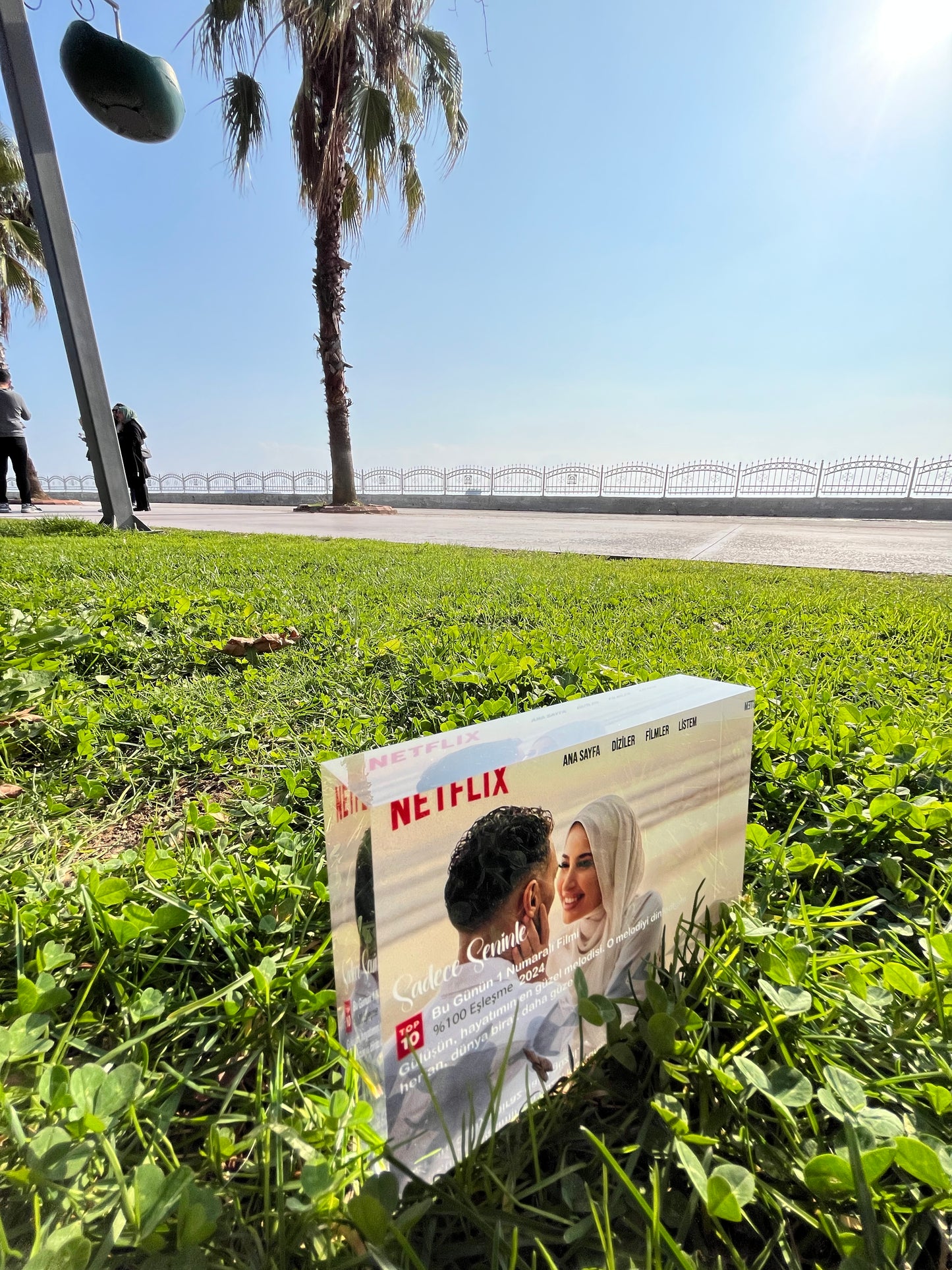🎬 Premium Anı Plaketi Netflix Temalı 🍿✨