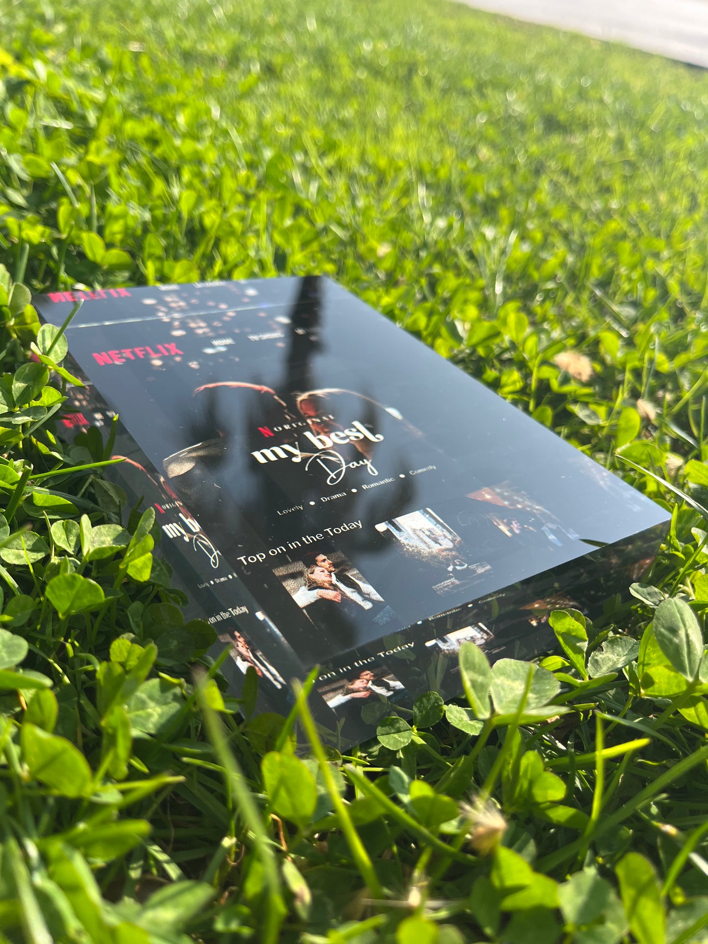 🎬 Kişiye Özel Netflix Temalı Anı Plaketi 🌟 Sizin Hikayeniz, Sizin Filminiz! 🍿
