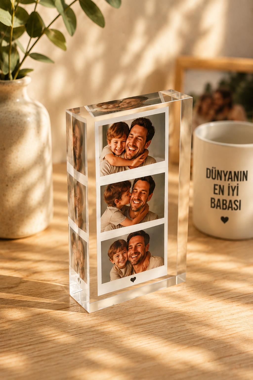 👑 Dünyanın En İyi Babasına - Premium 3'lü