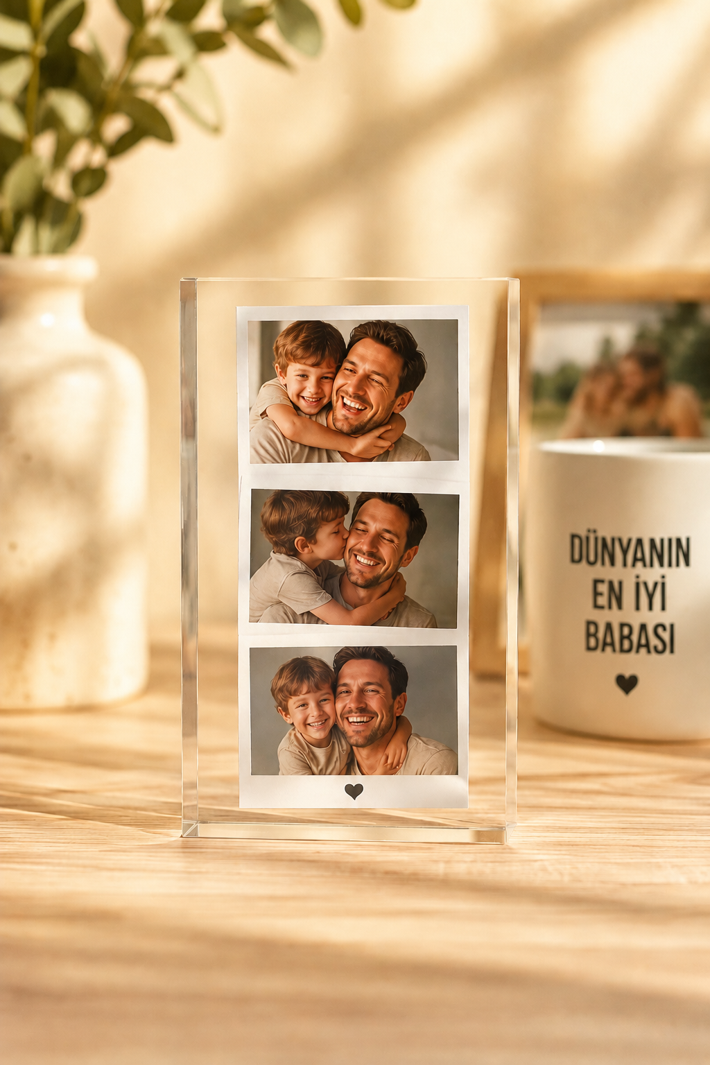 👑 Dünyanın En İyi Babasına - Premium 3'lü