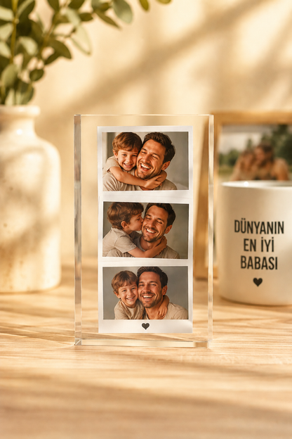 👑 Dünyanın En İyi Babasına - Premium 3'lü