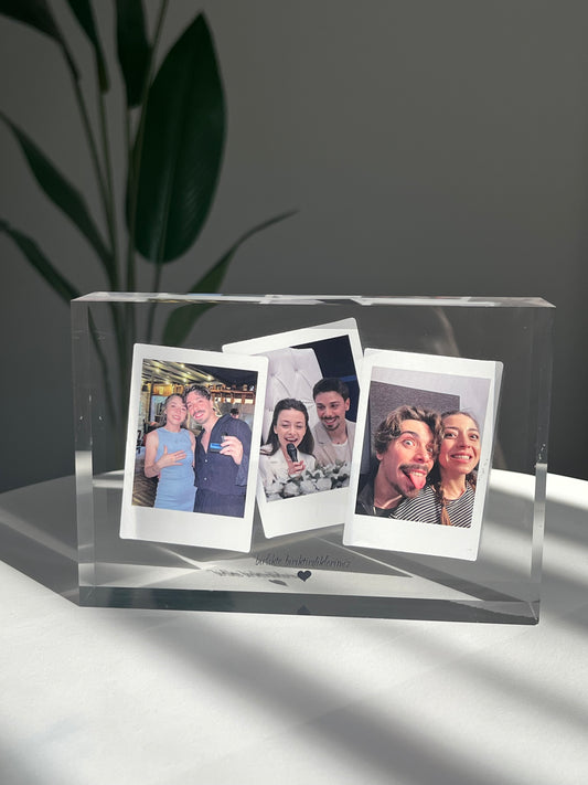 Birlikte Biriktirdiklerimiz – Premium 3’lü Yatay Kolaj ♾️