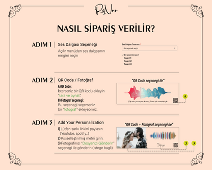 Özel QR Kodlu Şarkı Plaketi: Sesi Sanata Dönüştürün!