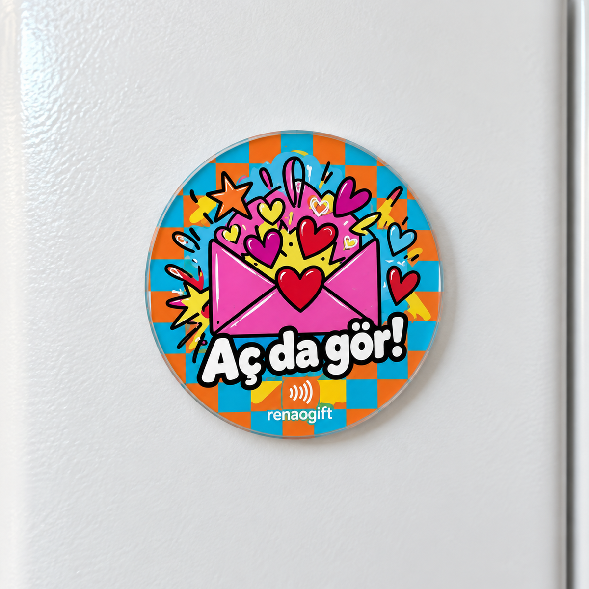 Aç da Gör! – Mesajlı Magnet
