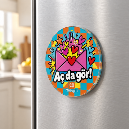 Aç da Gör! – Mesajlı Magnet