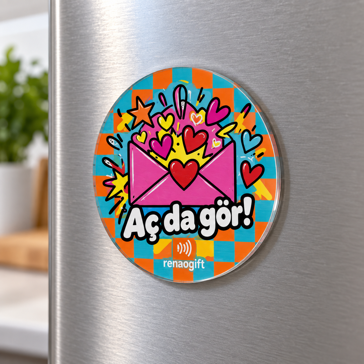 Aç da Gör! – Mesajlı Magnet