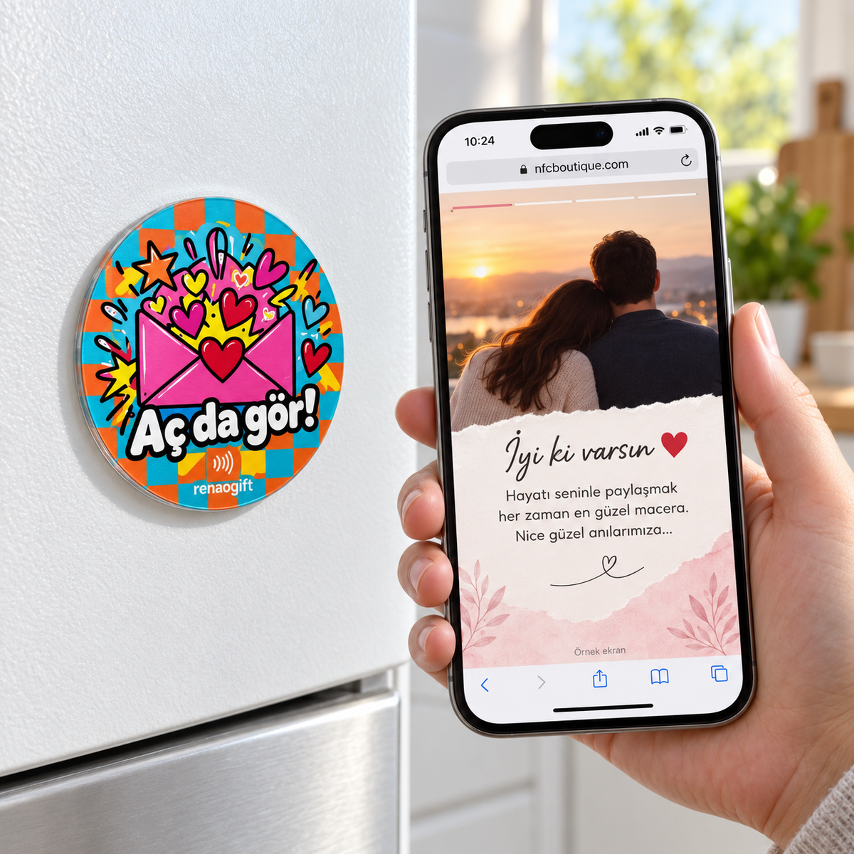Aç da Gör! – Mesajlı Magnet