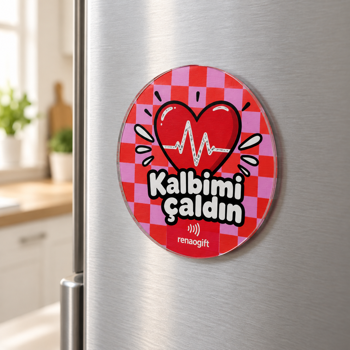 Kalbimi Çaldın – Sevgiliye Hediye Magnet