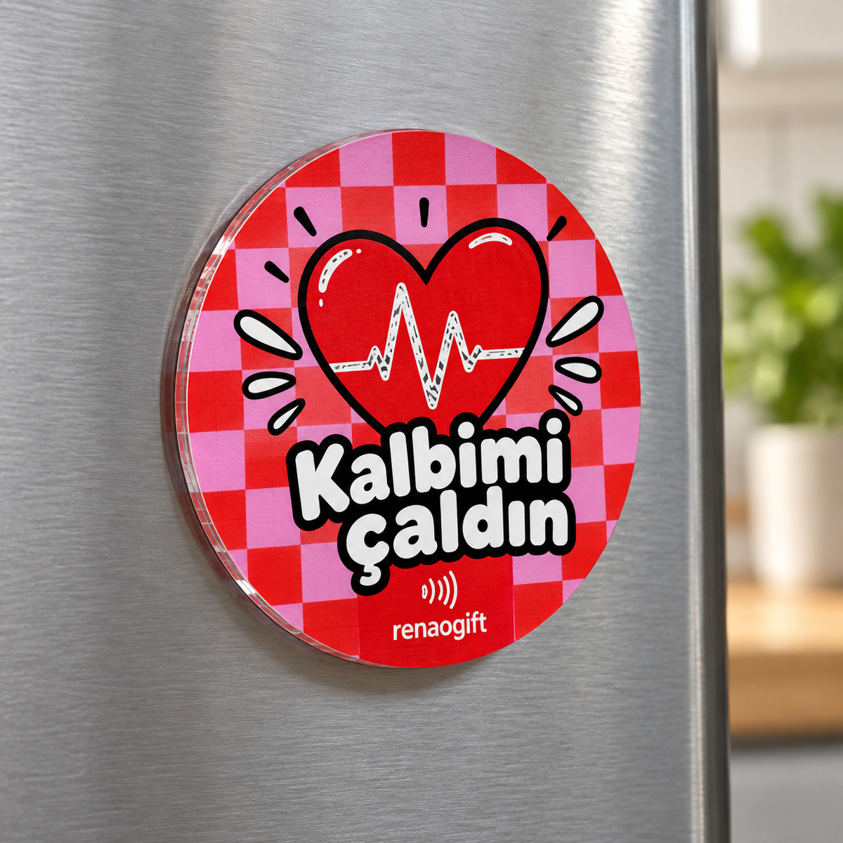 Kalbimi Çaldın – Sevgiliye Hediye Magnet
