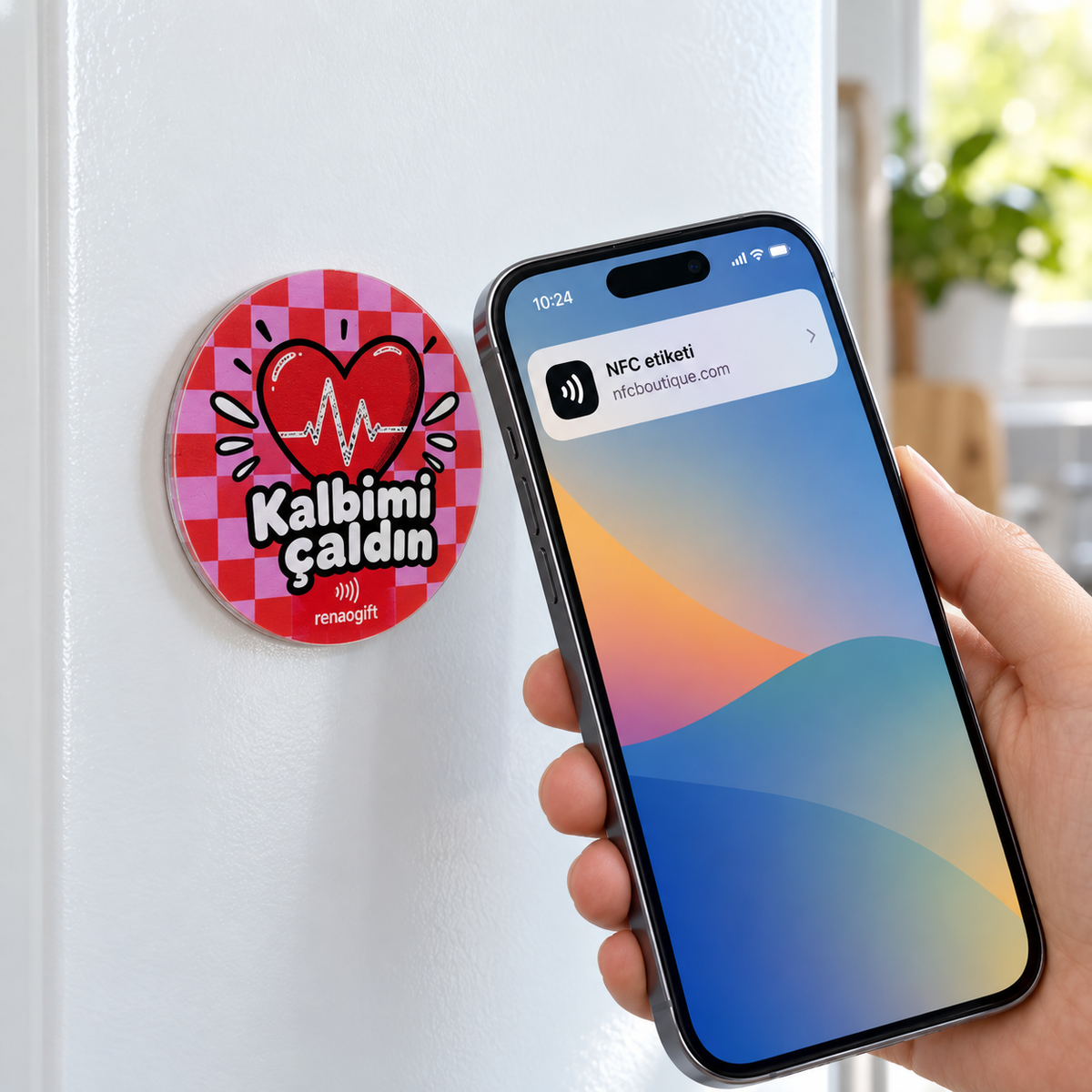 Kalbimi Çaldın – Sevgiliye Hediye Magnet